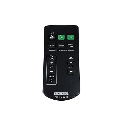 Télécommande adaptée pour Sony Active Haut-parleur RM-ANU102 SA-32SE1 SA-40SE1 SA-46SE1 Barre de son Haut-parleur Système à distance