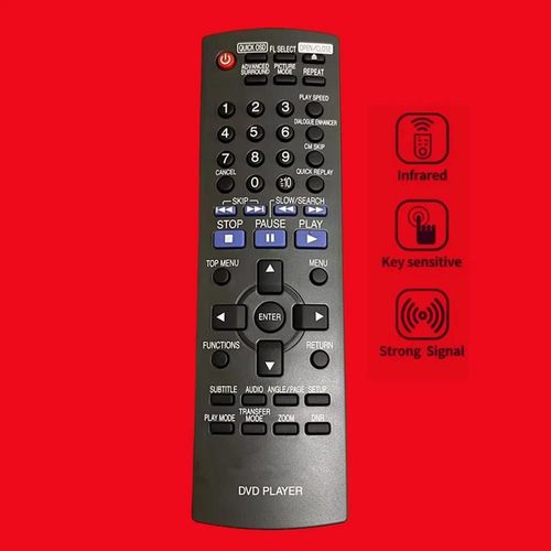 Télécommande d'origine pour Panasonic EUR7631270 DVD-S47 DVD-S47K DVD-S47S EUR763lingDVD Lecteur CD CHINA