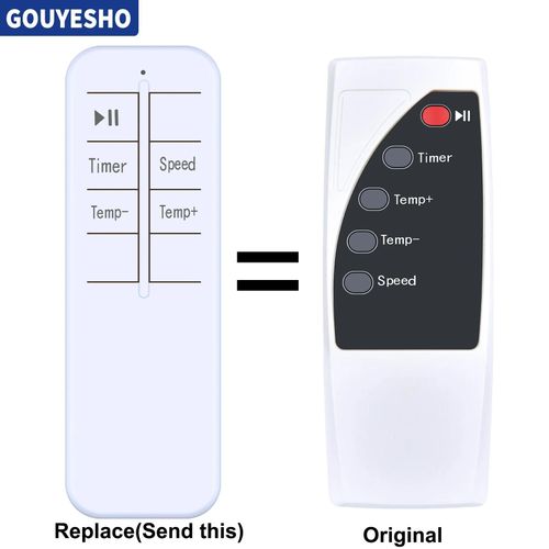 Télécommande de remplacement pour chauffage enfichable TONSAN, nouveau