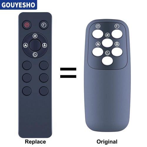 Nouvelle télécommande pour chauffage de cheminée électrique mural IF-32FSB Intertek