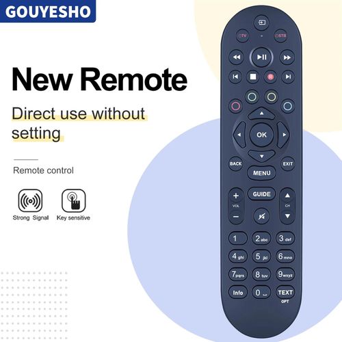 Télécommande pour AMINO Set-Top Box, t4hu2215, 40ka Series 5,6,7 H200, Nouveau