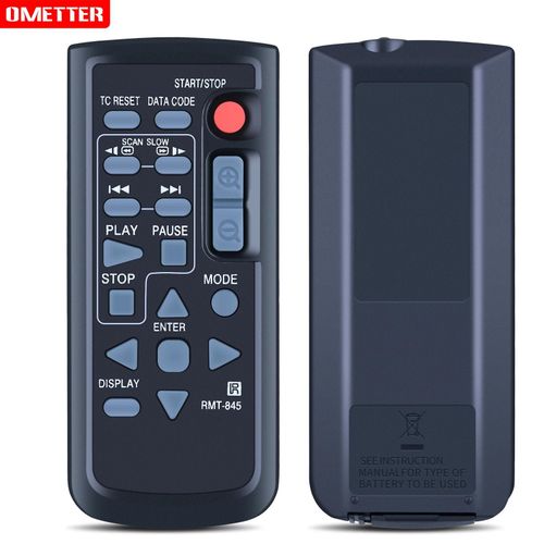 Nouveau RMT-845 RMT845 Télécommande Sans Fil Pour Caméscope Sony Caméras-Noir
