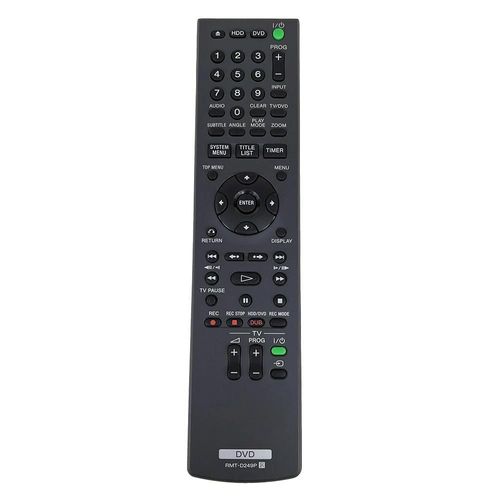 Utilisation à distance pour Sony DVD Enregistreur RMT-D249P RDR-AT100 RDR-AT200 RDR-HX680 HXanalys HX980