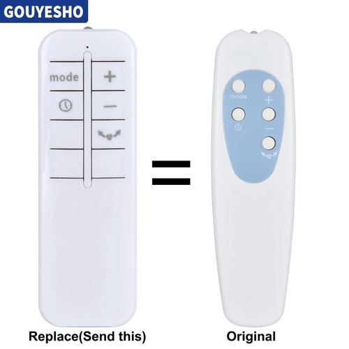 Nouvelle télécommande pour ventilateur tour numérique oscillant Bionaire à double Direction