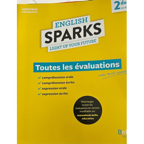 English Sparks Light Up Your Future 2de
