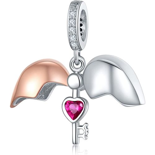 Ytseazn-Charms Birthday Love Famille De Argent Sterling 925 Femmes Perles Charme Fille Pendentif Breloque Compatible Pour Européen Bracelets Collier