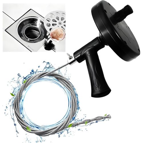 ytseazn-Spirale De Débouchage De 7 M - Haute Performance - Pour Lavabo,Douche,Canalisation Des Cheveux