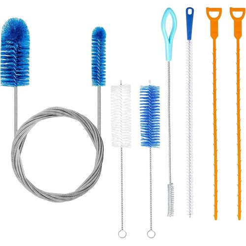 ytseazn-7 Pièces Drain Outil De Nettoyage De Deboucheur Canalisation Kit,Brosse De Nettoyagede Réutilisable Débouchage Canalisation Pour Cuisine Douche