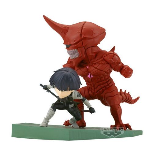 Figurine Wcf Log Stories - Kaiju No. 8 - Soshiro Hoshina Vs Kaiju No. 10