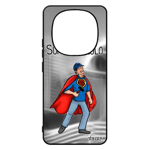 Coque Redmi Note 14 Pro/14 Pro+ Plus 5g Silicone Super Bricolo Telephone Gris Housse Pas Cher Humour P¿Re 4g Case Gel Papy De Pour Xiaomi