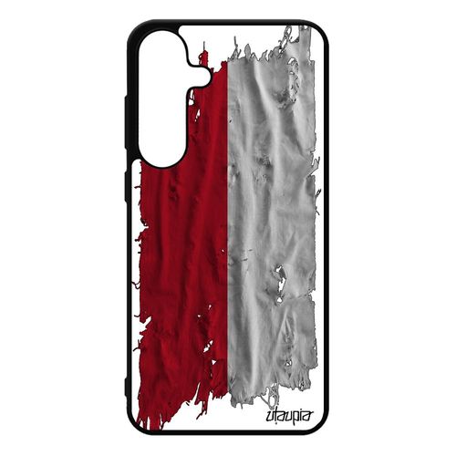 Coque Pour S25+ Plus Silicone Drapeau Monaco Monegasque Tissu Mobile Etui Telephone Pas Cher Foot Portable Basket De Pour Samsung Galaxy