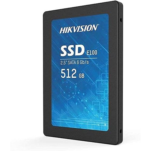 HIKVISION SSD 512GB 2.5" SATA3 HIKSEMI E100 - Disco a Stato Solido per PC e Laptop