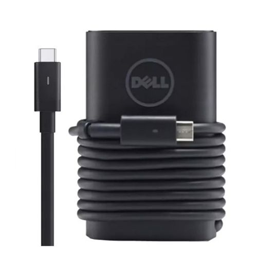 Dell Adattatore Ac Usb-C 65w Nero Con Cavo 1m Per Laptop E Dispositivi Usb-C