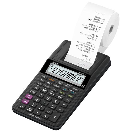 Casio HR-8RCE Calcolatrice scrivente rossa per ufficio - Elettronica professionale