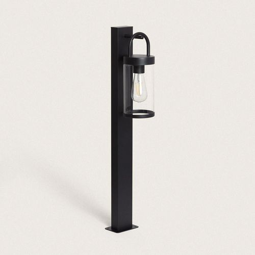 Balise Sur Pied Extérieure 80cm Aluminium Benny Brun Clair