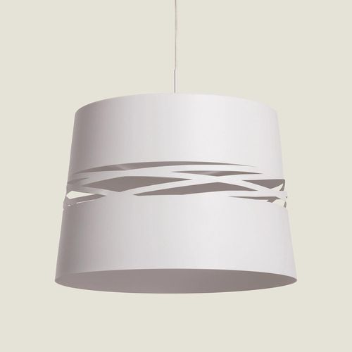 Suspension Led 28w Métal Kerta Blanc Mat