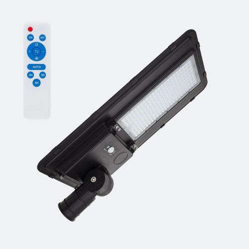 Lampadaire Led Solaire 10200 Lm 170 Lm/W Sinaí Avec Mppt Et Détecteur De Mouvement 3000k Blanc Chaud