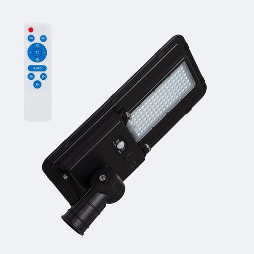 Lampadaire Led Solaire 6400 Lm 160 Lm/W Sinaí Avec Mppt Et Détecteur De Mouvement 3000k Blanc Chaud