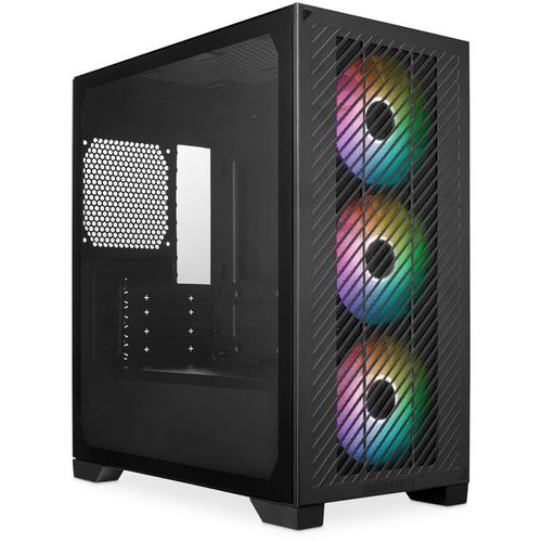 Cooler Master Elite 301 Case Mini Tower Nero mATX USB Type-C 3 Ventole 120mm