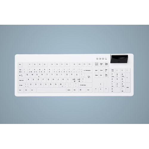 Active Key AK-C8200 Tastiera Medica USB Bianca Retroilluminata Resistente Spruzzi
