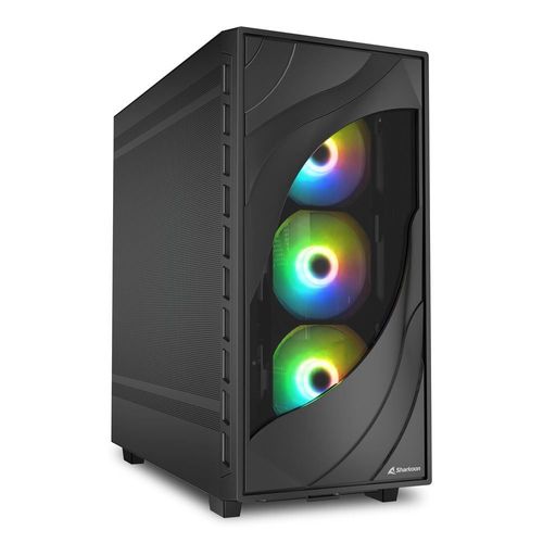 Sharkoon Case ATX Midi-Tower AK2 Nero Supporto GPU 410mm