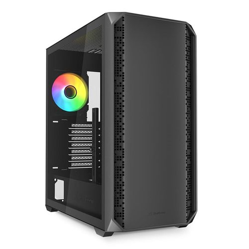 Sharkoon AK2 Case PC ATX Vetro Temperato RGB Nero Spazio per Hardware Grande