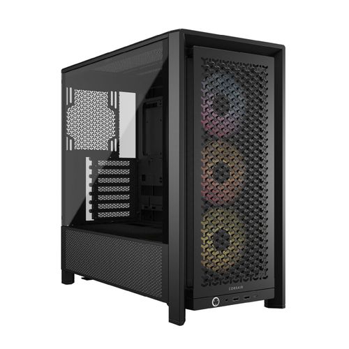 Corsair 4000D Case ATX MidTower Nero con 3 Ventole ARGB Preinstallate