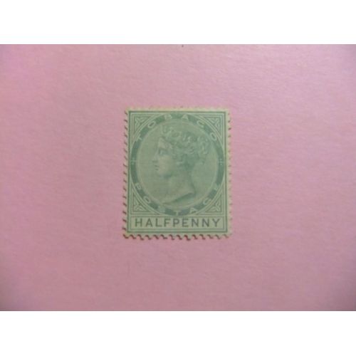 51 Tobago 1885 1894 / Queen Victoria / Yvert 19 Mh Stanley 20 Mh