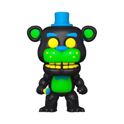 Five Nights At Freddy's - Figurine Pop! Freddy Fazbear (Blacklight) 9 Cm
