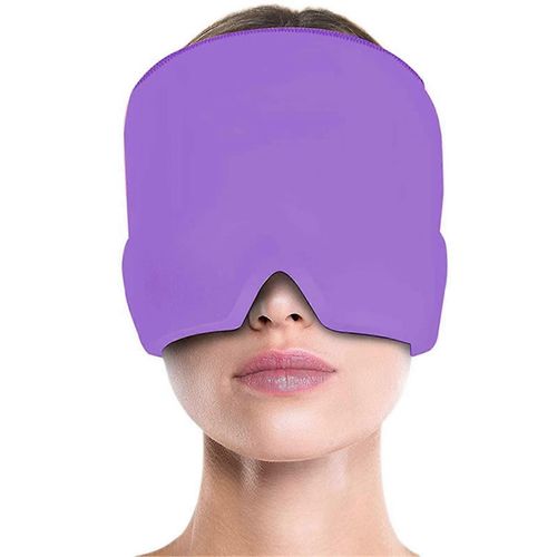 Chapeau De Gel Ice Pack Pour Maux De Tête, Yeux Gonflés, Sinus, Soulagement Du Stress