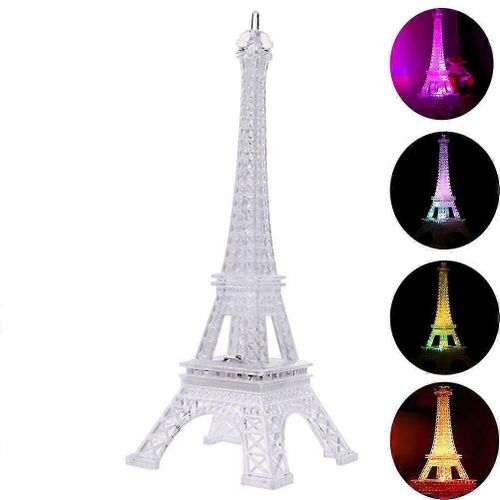 Ornements de la Nativité Ornements de la Tour Eiffel pour enfants Tour Eiffel Led Lumière Clignotante Tour Eiffel Décoration Lumineuse Tour Eiffel