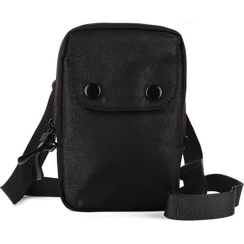 Sacs messagers Femmes Compact Crossbody Purse, Voyage Petit sac à main, Imperméable à l¿eau, Noir