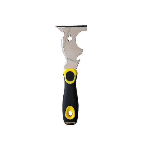 Grattoir de peinture 10 en 1 outil de peintres multi-usages, outil de grattoir de peinture pour bois, grattoir avec extrémité de marteau, outil de spackle