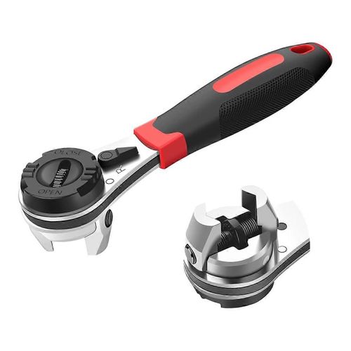 Clé à cliquet à douille réglable, pour vis de 6 à 22 mm, avec poignée antidérapante Petite grande clé à molette Outil à main