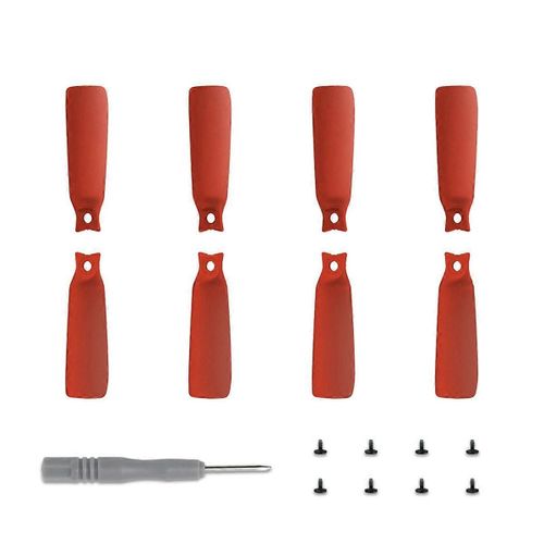 Pièces De Rechange De Pale D¿Hélice Pour Drone Amovible Flip Ensemble De Lames D¿Hélice Accessoires De Drone Rouge-Générique