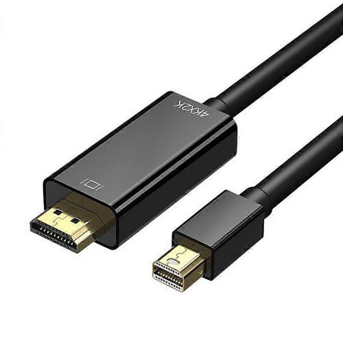 Câble Mini DisplayPort vers câble 4K Mini DP vers 6 pieds pour Air/Pro, Surface Pro/Dock, Moniteur, Projec