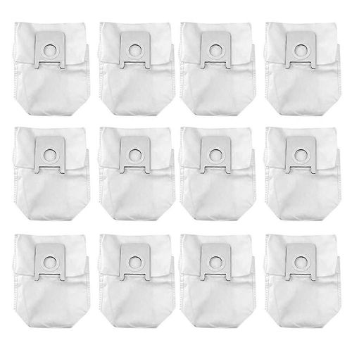 12 Pcs pour EVE Plus Robot Aspirateur Pièces Sac À Poussière Sac De Rangement Poubelle Accessoires De Remplacement