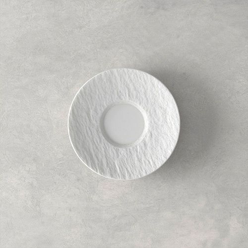 Villeroy & Boch Rock Blanc Ensemble 6 Soucoupes À Espresso