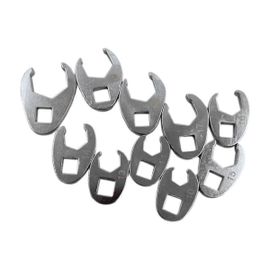 10pcs outil à main individuel 3/8 pouces entraînement fusée écrou clés entièrement poli 10-22mm pour clé dynamométrique clés ensemble