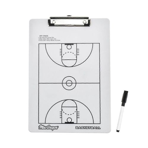 Presse-Papiers Effaçable À Sec Pour Le Basket-Ball Avec Tableau De Marquage D¿Entraîneur De Basket-Ball Double Face Pour Panier