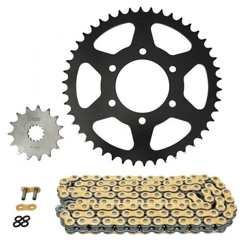 Kit Chaîne Afam Pour Moto Kawasaki 650 Vn Vulcan S 2015 À 2018 Neuf