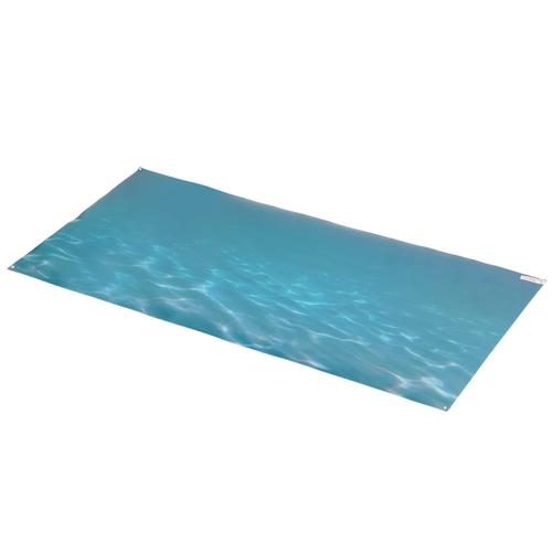 Autocollant De Fond De RéServoir De Poissons Affiche D'aquarium 3d Sans Toxique RéSistant à La DéColoration Pour RéServoir De Verre (122 * 50cm)