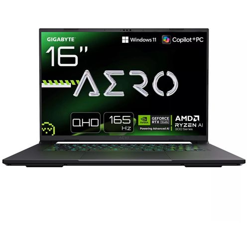 PC portable Gaming Gigabyte AERO X16 1VH93FRC64AH 16" 165 Hz Copilot+ PC AMD Ryzen AI 7 32 Go RAM 1 To SSD Nvidia GeForce RTX 5060 Gris sidéral