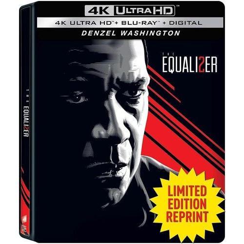 The Equalizer 2 [Ultra Hd] With Blu-Ray, 4k Mastering, Steelbook, 2 Pack, Digital Copy