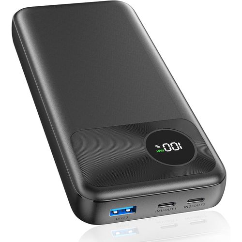 Batterie Externe 20000mah 22,5w Power Bank 2 Usb C Entrée&sortie, 1 Usb A Sortie Pour Iphone 16 15 14 13 12 11 Android Téléphone Tablettes, Chargeur Portable Charge Rapide A[Mag5297830]