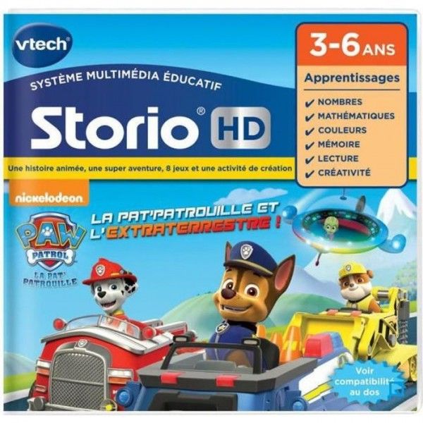 Vtech - Jeu ?Ducatif Storio - Pat' Patrouille