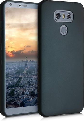 Housse Compatible Avec Lg G6 Coque - Housse De Téléphone Protection Souple En Tpu - Pétrole Métallique[Mag5299134]