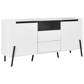 Commode 2 Portes Blackpool Blanc