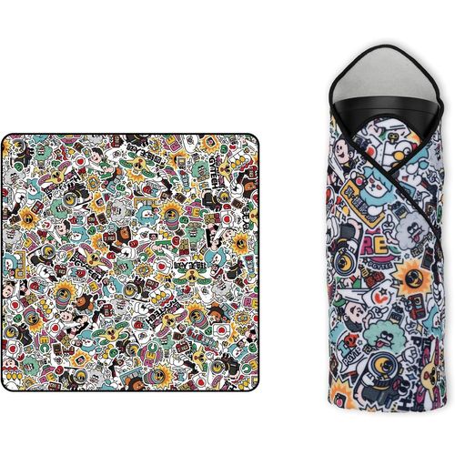 Etui de Protection pour Appareil Photo Reflex, Housse Chiffon de Protection Anti-Rayures, Anti-poussière, Camera Protective Wrap Cloth pour Objectif/Reflex numériques/caméra Accessoires.[U24]
