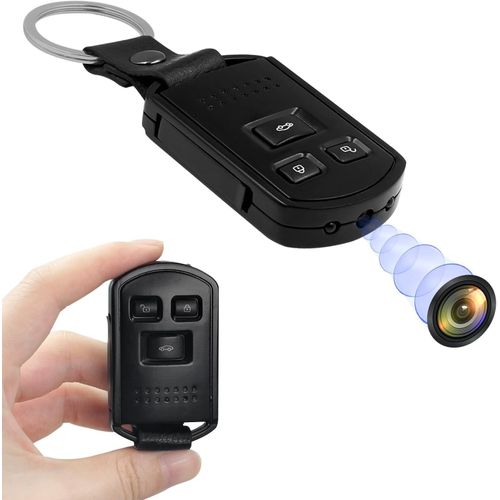 Mini Camera Espion sans Fil, HD 1080P Camera Surveillance Interieur,Micro Cachée Cam Portable Keychainavec Détection de Mouvement/Vision Nocturne